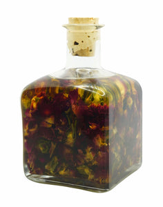 Body and Massage Oil Infused with Organic Rose Petals